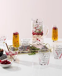 Kate Spade Make Merry Double Old Fashioned Glasses, Set of 4