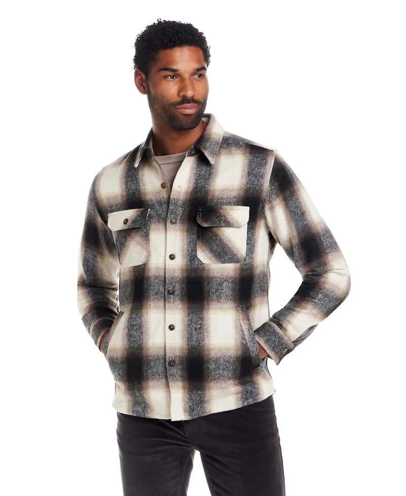 Weatherproof Vintage Brushed Unlined Shirt Jacket