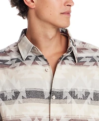 Weatherproof Vintage Men's Southwest Jacquard Overshirt