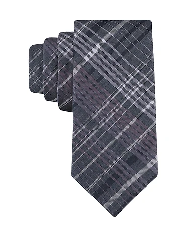Calvin Klein Men's Kingston Plaid Tie