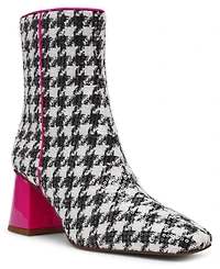 Betsey Johnson Women's Stevie Block Heel Dress Booties