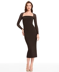 Dress the Population Women's Maxine Long Sleeve Dress