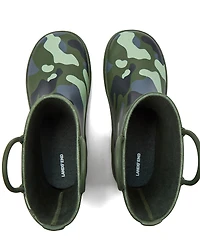 Lands' End Kids Pull On Splash Rubber Rain Boots