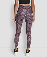 Dkny Sport Women's Printed High-Waist 7/8 Tights