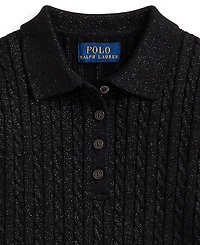 Polo Ralph Lauren Girls 2T-6X Mini-Cable Polo Sweater Dress