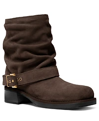 Michael Kors Women's Colby Square Toe Flat Booties