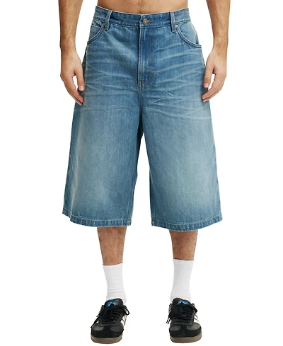 Cotton On Men's Super Baggy Denim Shorts