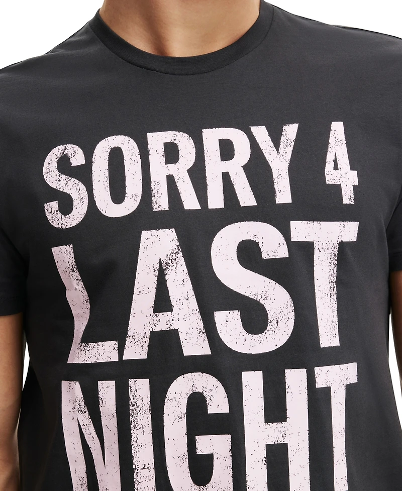 Cotton On Men's Baby Graphic T-Shirt