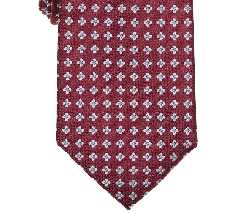 Club Room Men's Ascot Neat Pattern Tie, Macy's Exclusive