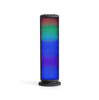 Riptunes Bluetooth Mini Tower Speaker with Led Lights