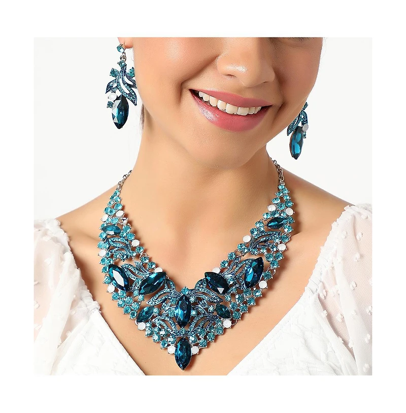 Sohi Rhinestones Jewellery Set