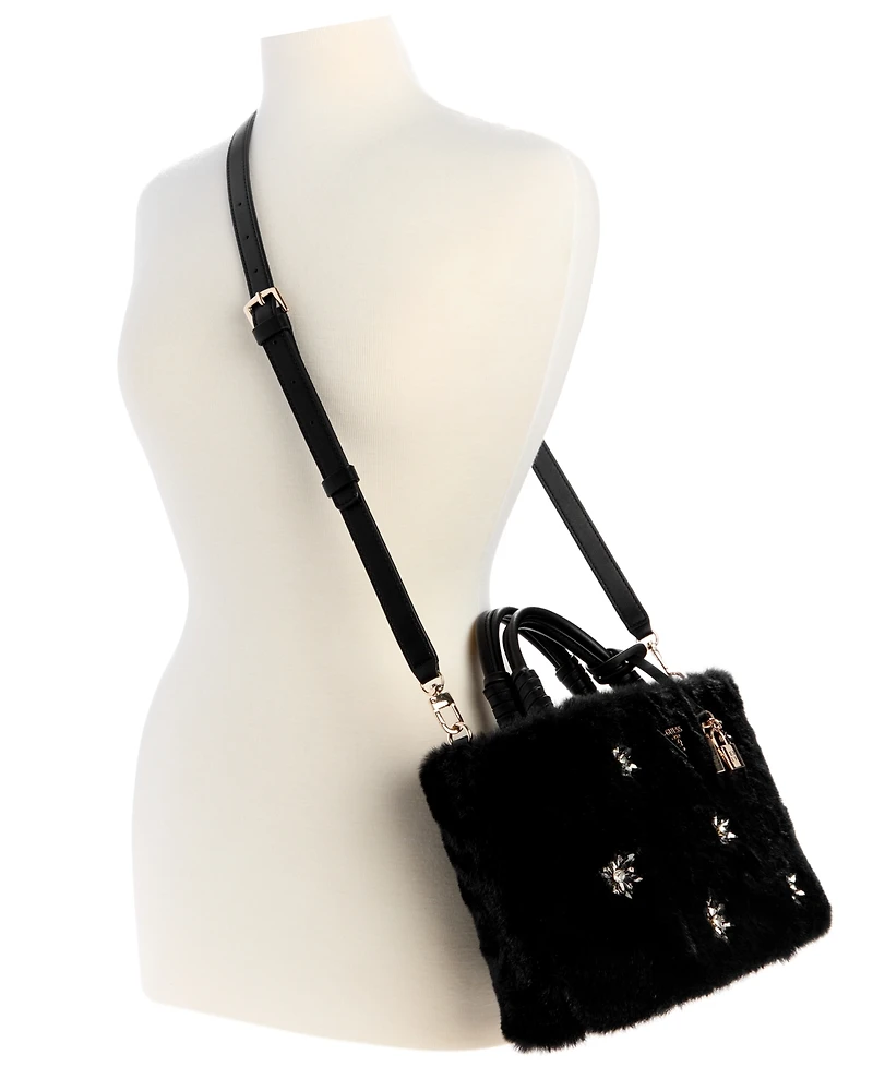 Guess Women's haida Small Crossbody Tote Bag