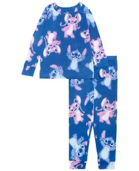Ame Girls Toddler 2T-4T 2-Piece Lilo Printed Top and Pants Pajama Set