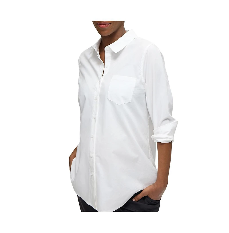 Ingrid + Isabel Maternity Ingrid + Isabel Poplin Button Down Shirt