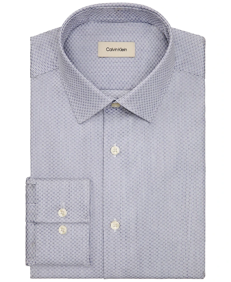 Calvin Klein Men's Wrinkle Free Slim Fit Dress Shirt