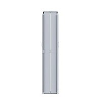 vidaXL Side Awning Cream Polyester with Pu coating, steel, aluminum Large