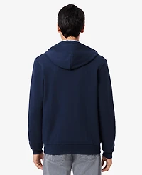 Lacoste Men's Zip-Up Fleece Hoodie