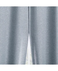Sun Zero Servana Abstract Magnetic Closure 100% Blackout Grommet Curtain Panel Pair