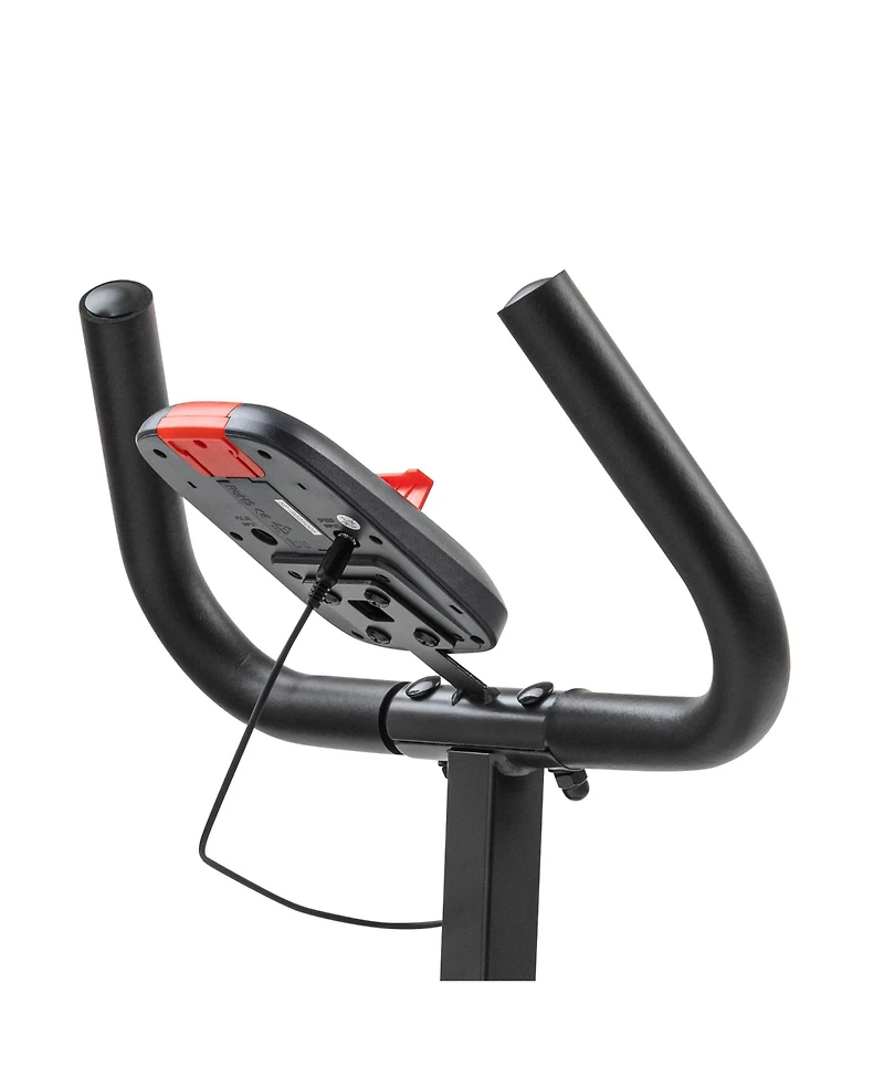 Sunny Health & Fitness Smart Foldable Stair Climber with Resistance Bands