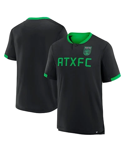 Fanatics Men's Black Austin Fc Stoppage Time Striker T-Shirt