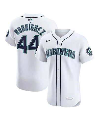 Nike Men's Julio Rodriguez White Seattle Mariners Home Elite Jersey