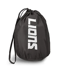 Fanatics Men's Charcoal Detroit Lions Packable Full-Zip Vest with Travel Bag