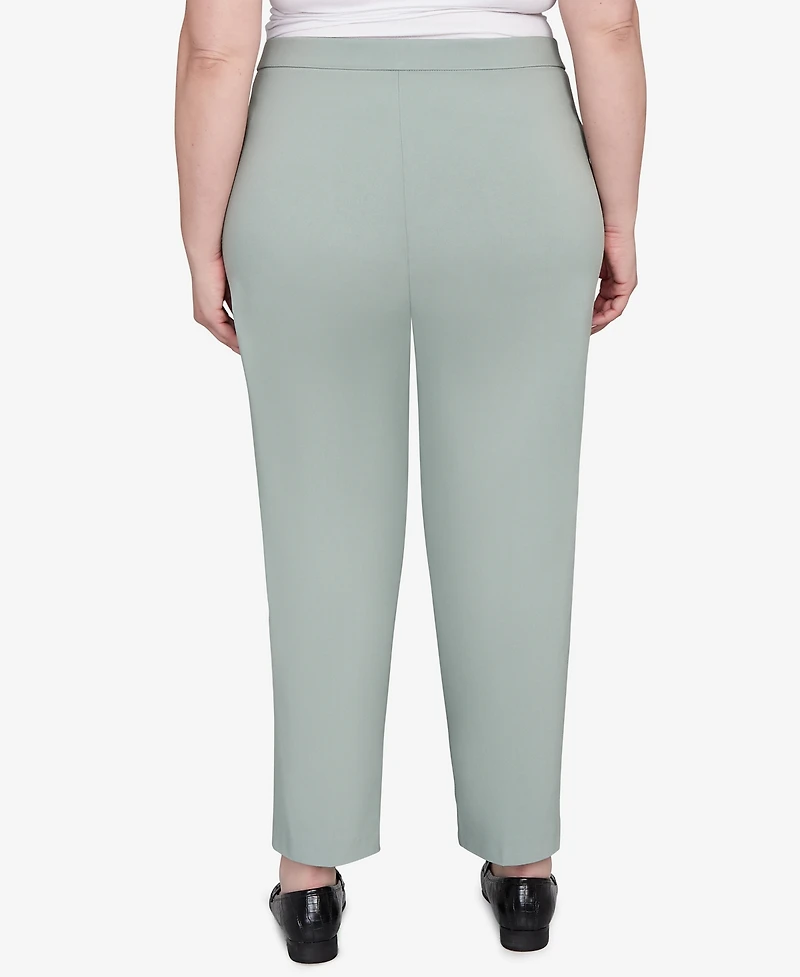 Alfred Dunner Plus Stockbridge Modern Millennium Average Length Pant