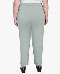 Alfred Dunner Plus Stockbridge Modern Millennium Average Length Pant