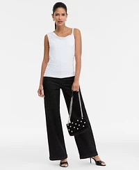 I.n.c. International Concepts Women's Asymmetric Sleeveless Top, Macy's Exclusive