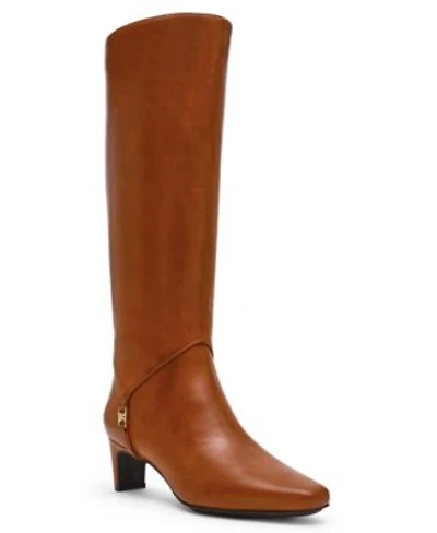 Anne Klein Womens Iverson Knee High Dress Boots Regular Wide Calf