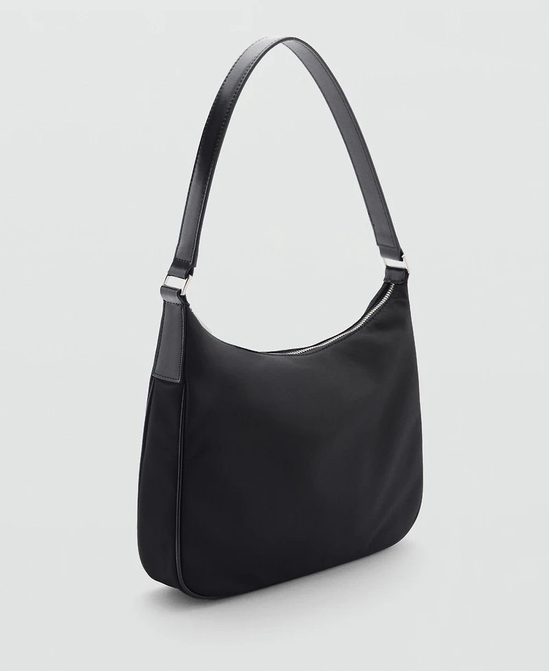 Mango Women's Medium Nylon Shoulder Bag