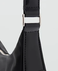 Mango Women's Medium Nylon Shoulder Bag
