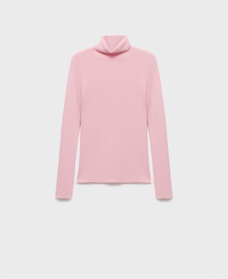 Mango Women's Turtleneck Wool Sweater