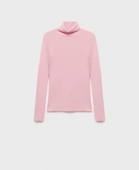 Mango Women's Turtleneck Wool Sweater