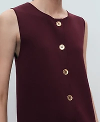 Mango Women's Fine-Knit Gilet
