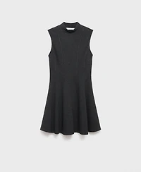 Mango Women's Short Seams Dress
