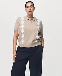 Mango Women's Cotton Jogger-Style Pants