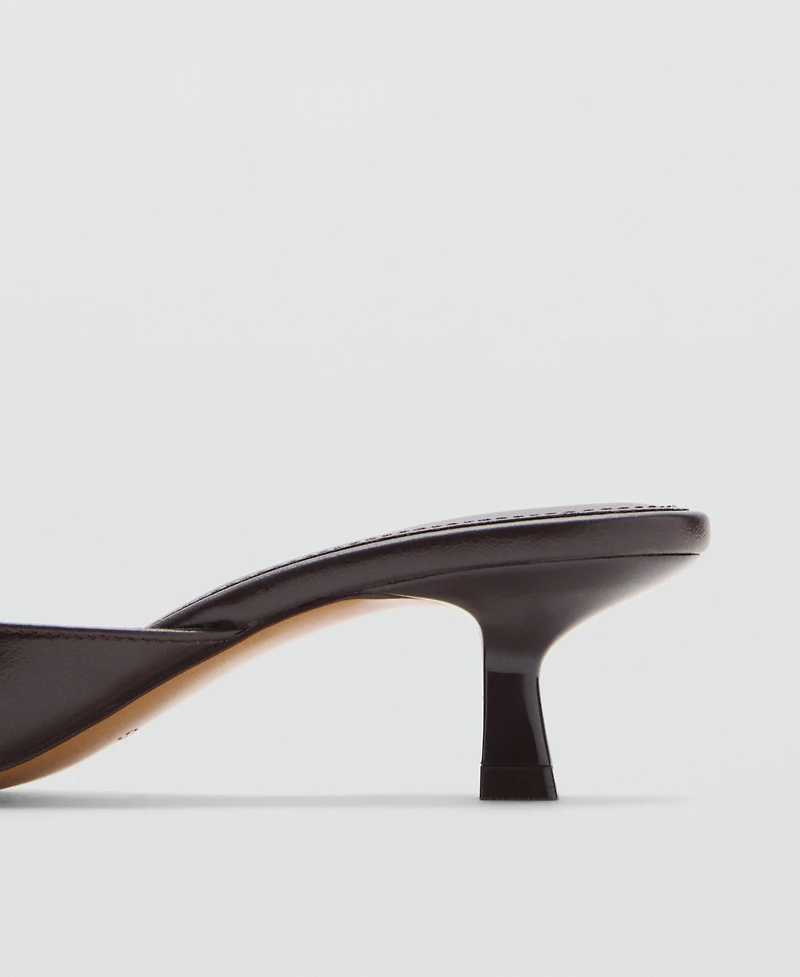 Mango Women's Kitten Heel Sandals