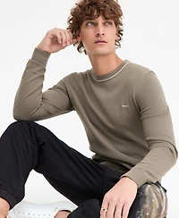 Hugo Boss Men's San Cassius Long-Sleeve Crewneck Sweater