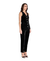 Tahari Asl Women's Velvet Ankle Pants