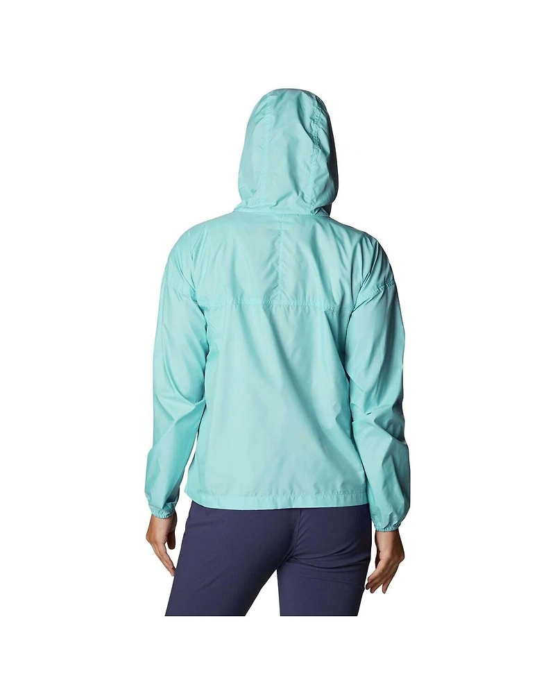 Columbia Women's Mint Philadelphia Union Flash Challenger Omni-Shade Full-Zip Windbreaker