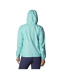Columbia Women's Mint Philadelphia Union Flash Challenger Omni-Shade Full-Zip Windbreaker