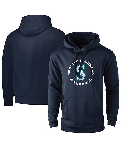 Dunbrooke Men's Navy Seattle Mariners Champion Pullover Hoodie