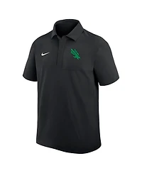 Nike Men's Black North Texas Mean Green 2025 Sideline Polo Shirt
