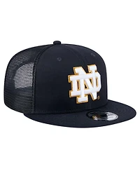 New Era Men's Navy Notre Dame Fighting Irish 9FIFTY Trucker Snapback Hat