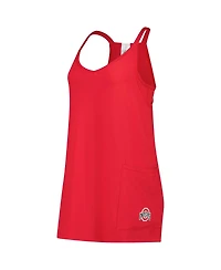 ZooZatz Women's Scarlet Ohio State Buckeyes Active Pocketed Skort Dress