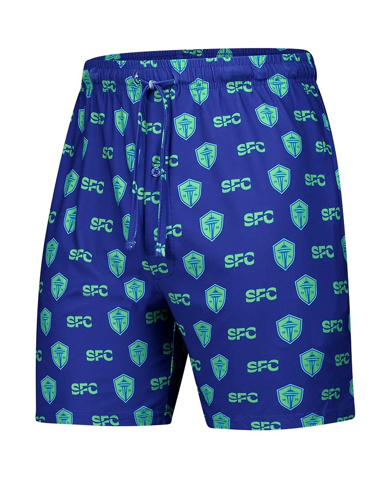Concepts Sport Men's 2-Pack Blue Seattle Sounders Fc Record Shorts Set