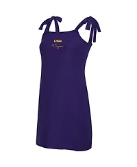 Concepts Sport Women's Purple Lsu Tigers Tie-Shoulder Nightdress