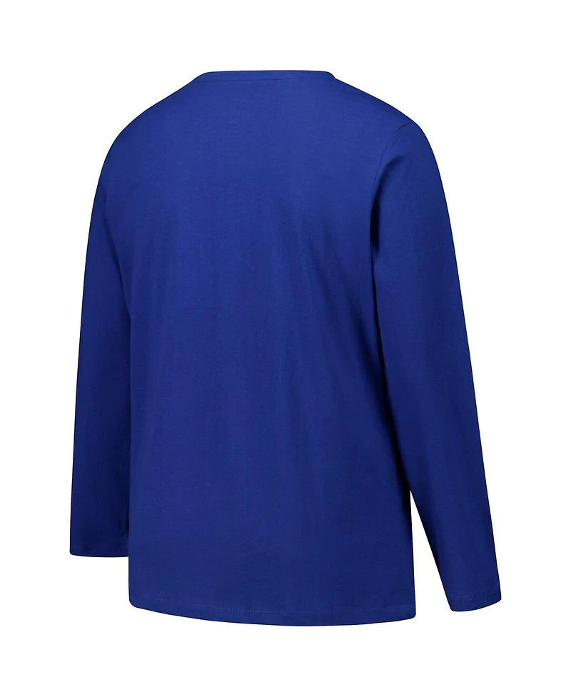 Fanatics Women's Royal Indianapolis Colts Long Sleeve Scoop Neck T-Shirt