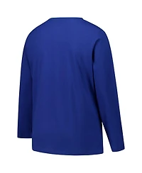 Fanatics Women's Royal Indianapolis Colts Long Sleeve Scoop Neck T-Shirt
